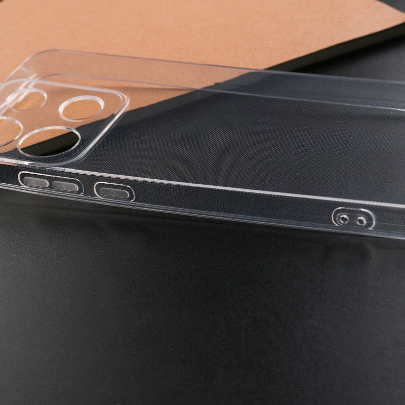 Tecno Spark Go 2023 Kılıf Zore Süper Silikon Kapak Renksiz