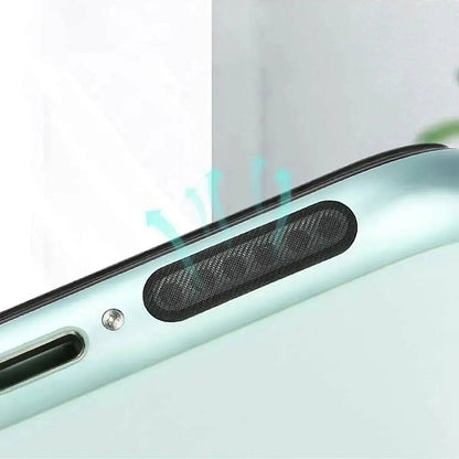 Telefon Ahize ve Hoparlör Zore Toz Önleyici Sticker 20'li Set Siyah