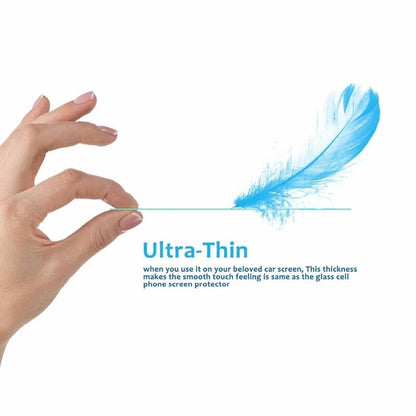 Tesla Model Y Zore Araç Multimedya Temperli Cam Ekran Koruyucu Renksiz