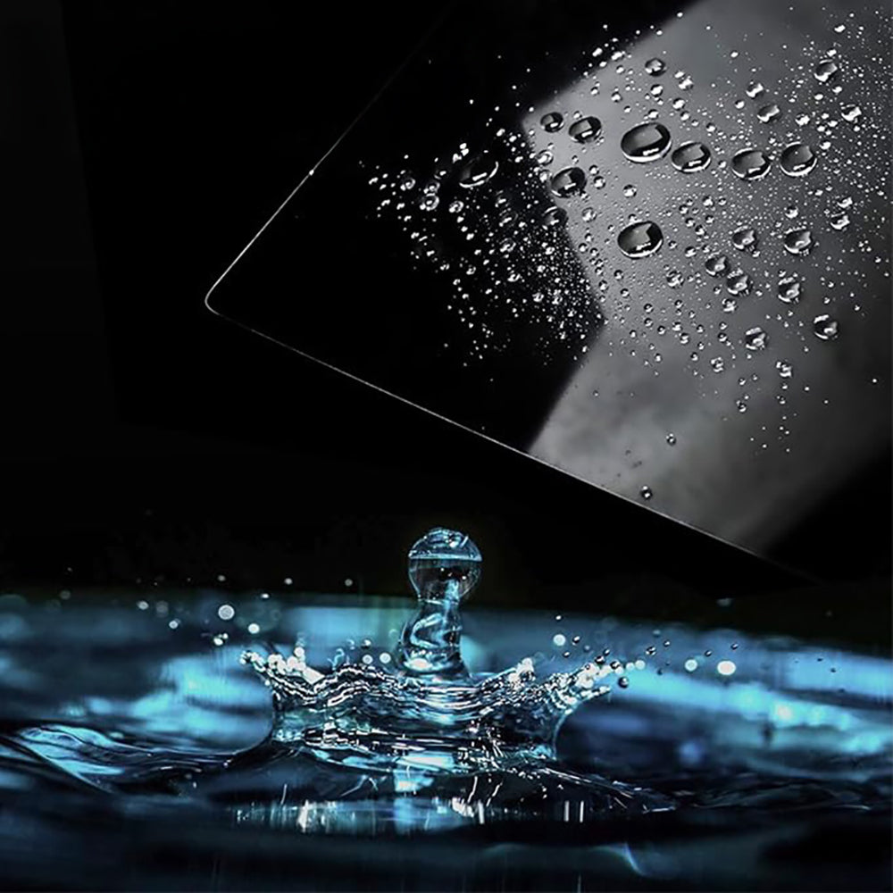 Tesla Yeni Model Y 2in1 Araç Multimedya Ekran Koruyucu Uygulama Aparatlı Zore Premium Temperli Cam Ekran Koruyucu Şeffaf