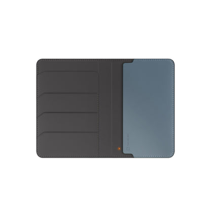 Uniq Belmont RFID-Block Apple Find My Özellikli Vegan Deri Kart ve Pasaport Tutucu