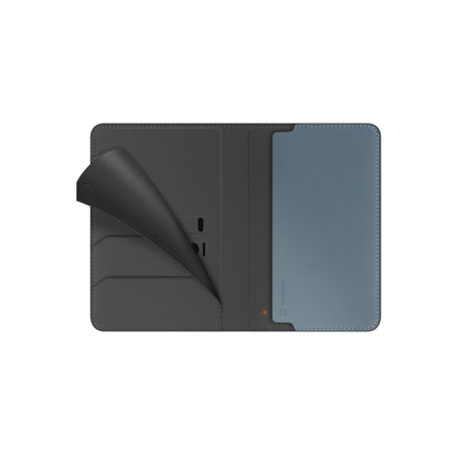 Uniq Belmont RFID-Block Apple Find My Özellikli Vegan Deri Kart ve Pasaport Tutucu