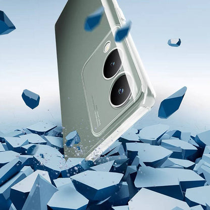 Vivo Y17S Kılıf Zore Süper Silikon Kapak Renksiz