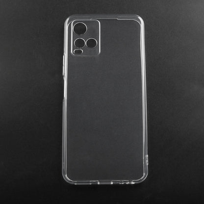 Vivo Y21S Kılıf Zore Süper Silikon Kapak Renksiz