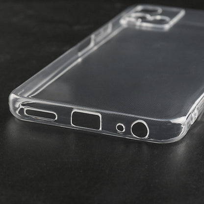 Vivo Y21S Kılıf Zore Süper Silikon Kapak Renksiz