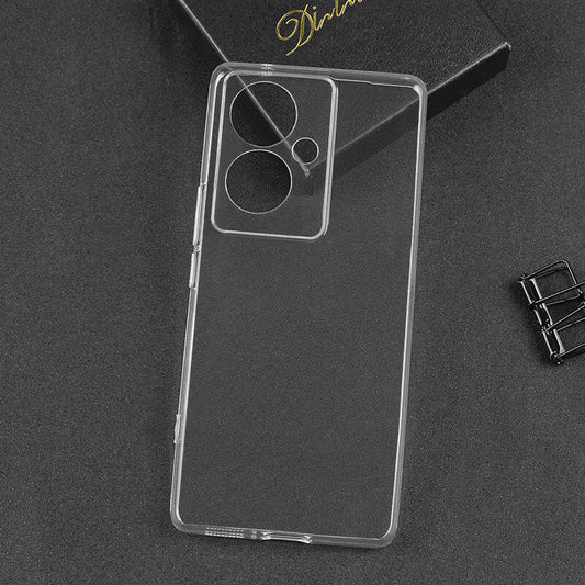 Vivo V29 Lite 5G Kılıf Zore Süper Silikon Kapak Renksiz