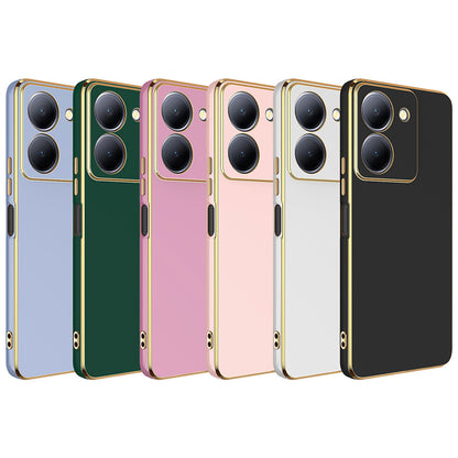 Vivo Y36 4G Kılıf Zore Bark Kapak Koyu Yeşil