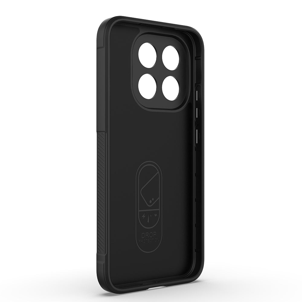 Xiaomi 15T Kılıf Esnek TPU Oyuklu Arka Yüzey Tasarımlı Zore Etnik Silikon Kapak Lacivert