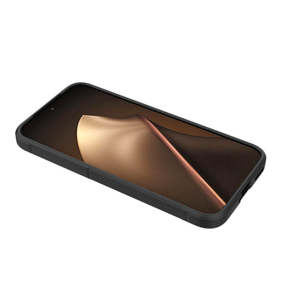 Xiaomi 15T Pro Kılıf Esnek TPU Oyuklu Arka Yüzey Tasarımlı Zore Etnik Silikon Kapak Lacivert