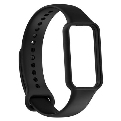 Xiaomi Amazfit Band 7 Zore KRD-87 Silikon Kordon Siyah
