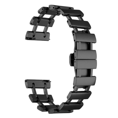 Xiaomi Amazfit Pace Zore KRD-96 22mm Metal Kordon Siyah