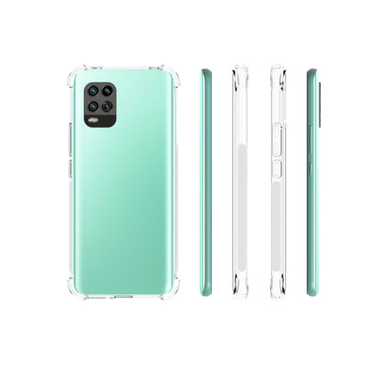 Xiaomi Mi 10 Lite Kılıf Zore Nitro Anti Shock Silikon Renksiz