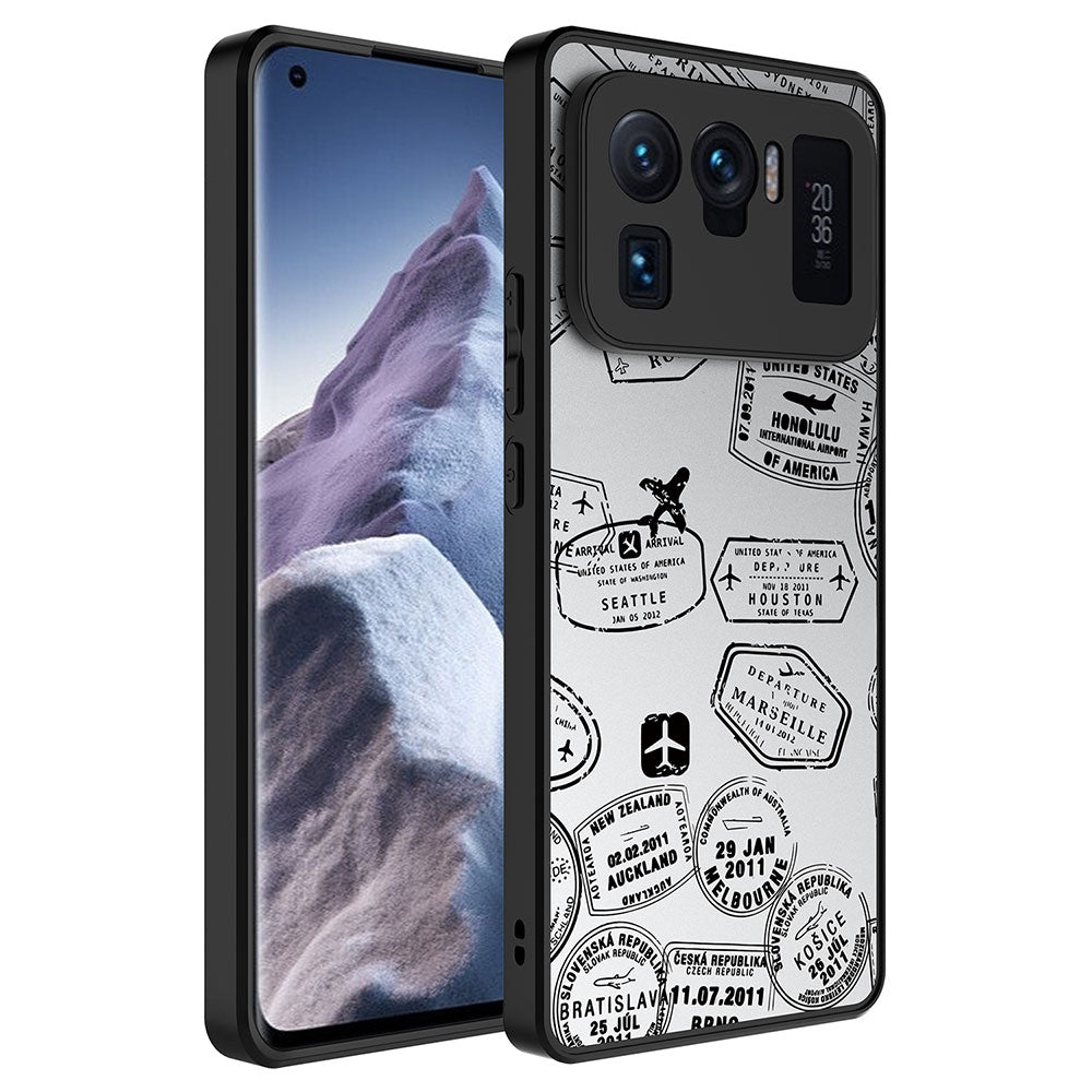 Xiaomi Mi 11 Ultra Kılıf Aynalı Desenli Kamera Korumalı Parlak Zore Mirror Kapak Pati