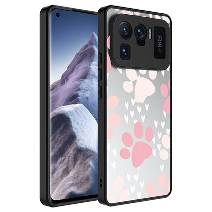 Xiaomi Mi 11 Ultra Kılıf Aynalı Desenli Kamera Korumalı Parlak Zore Mirror Kapak Pati