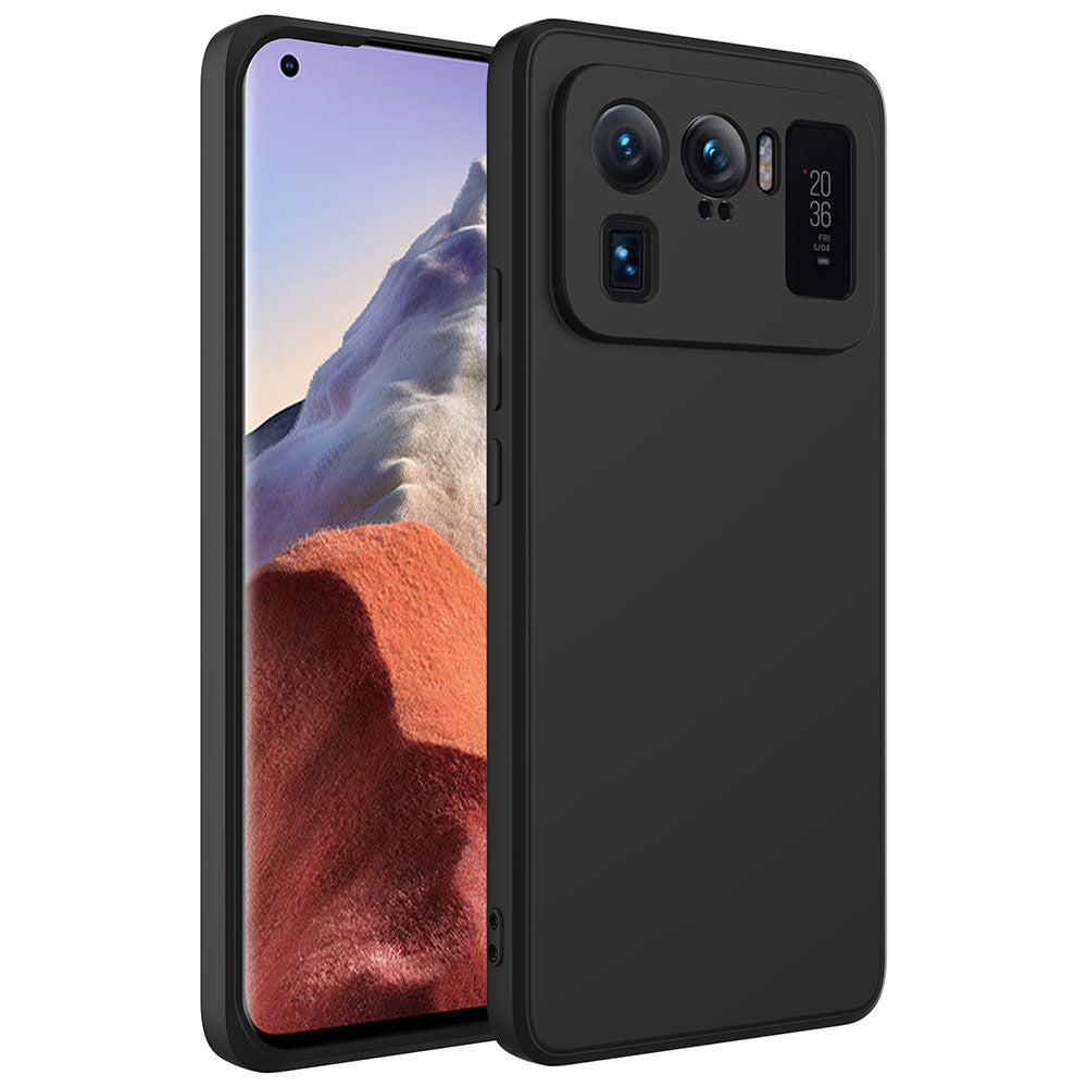 Xiaomi Mi 11 Ultra Kılıf Zore Mara Lansman Kapak Siyah
