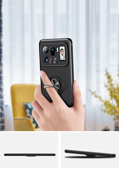 Xiaomi Mi 11 Ultra Kılıf Zore Ravel Silikon Kapak Siyah