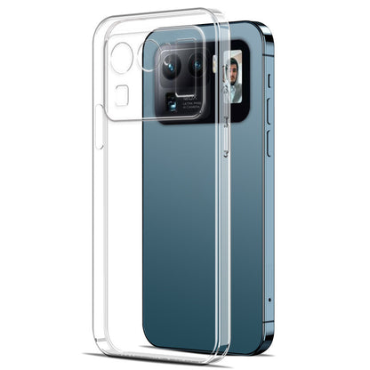 Xiaomi Mi 11 Ultra Kılıf Zore Süper Silikon Kapak Renksiz