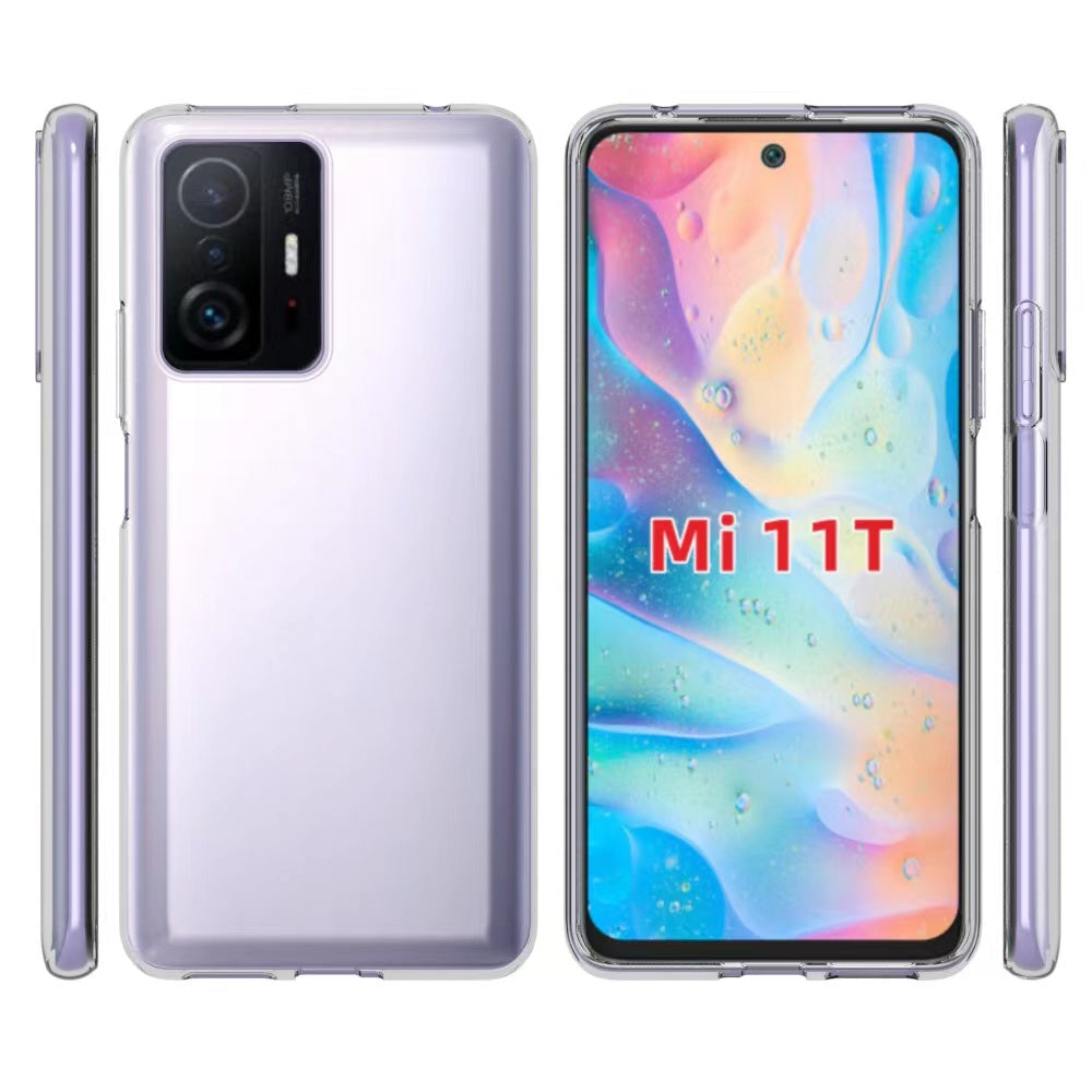 Xiaomi Mi 11T 5G Kılıf Zore Süper Silikon Kapak Renksiz