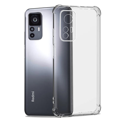 Xiaomi Mi 12T Kılıf Zore Kamera Korumalı Nitro Anti Shock Silikon Renksiz