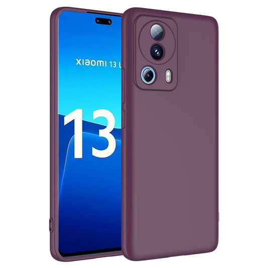 Xiaomi Mi 13 Lite Kılıf Zore Mara Lansman Kapak Kırmızı