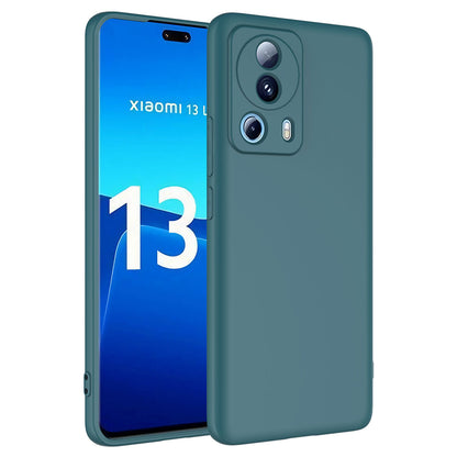 Xiaomi Mi 13 Lite Kılıf Zore Mara Lansman Kapak Koyu Yeşil