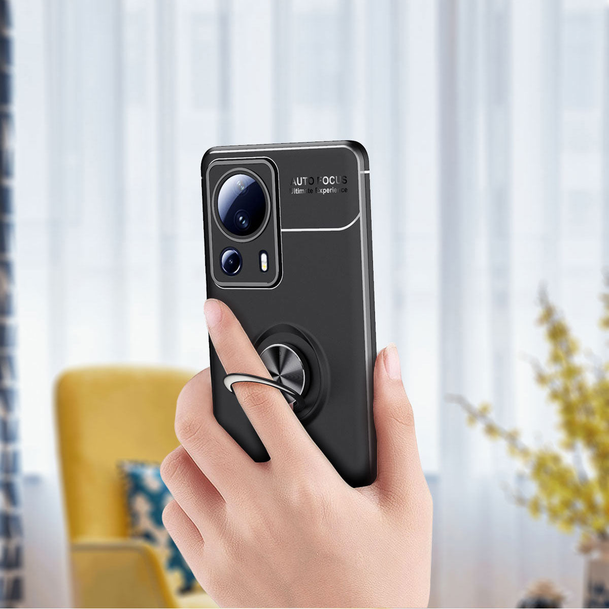 Xiaomi Mi 13 Lite Kılıf Zore Ravel Silikon Kapak Mavi