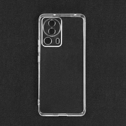 Xiaomi Mi 13 Lite Kılıf Zore Süper Silikon Kapak Renksiz