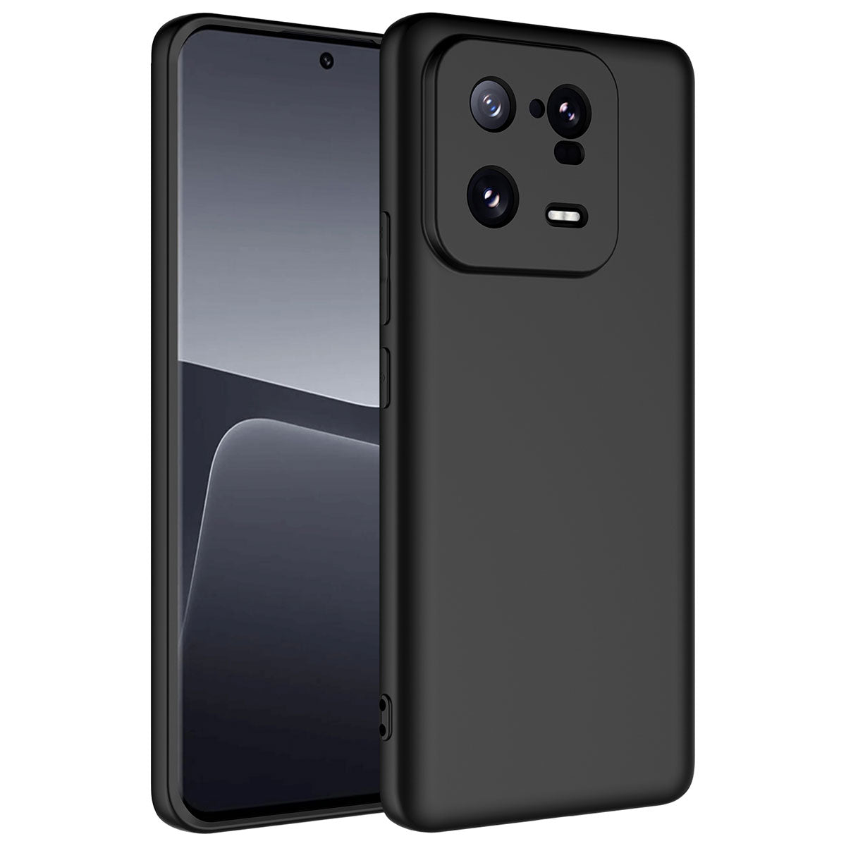 Xiaomi Mi 13 Pro Kılıf Zore Mara Lansman Kapak Siyah