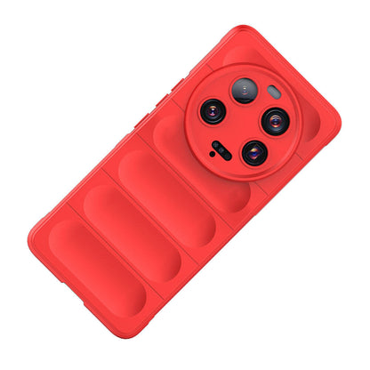 Xiaomi Mi 13 Ultra Kılıf Esnek TPU Oyuklu Arka Yüzey Tasarımlı Zore Etnik Silikon Kapak Siyah