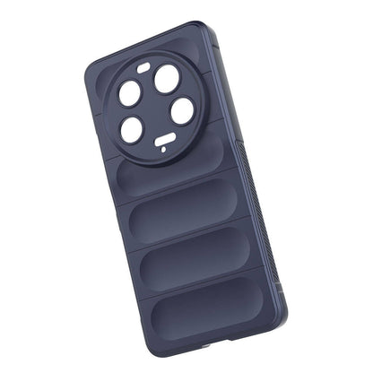 Xiaomi Mi 13 Ultra Kılıf Esnek TPU Oyuklu Arka Yüzey Tasarımlı Zore Etnik Silikon Kapak Kırmızı