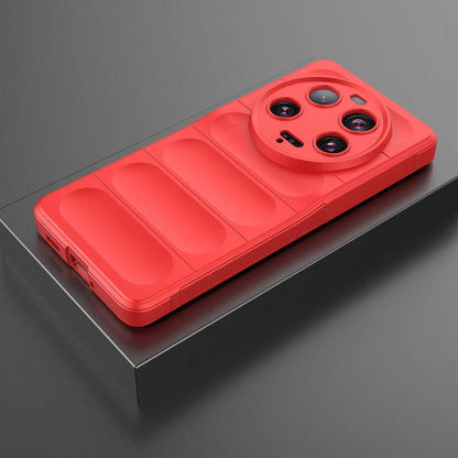 Xiaomi Mi 13 Ultra Kılıf Esnek TPU Oyuklu Arka Yüzey Tasarımlı Zore Etnik Silikon Kapak Lacivert