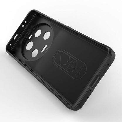 Xiaomi Mi 13 Ultra Kılıf Esnek TPU Oyuklu Arka Yüzey Tasarımlı Zore Etnik Silikon Kapak Siyah