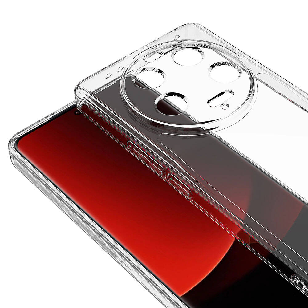 Xiaomi Mi 13 Ultra Kılıf Zore Süper Silikon Kapak Renksiz