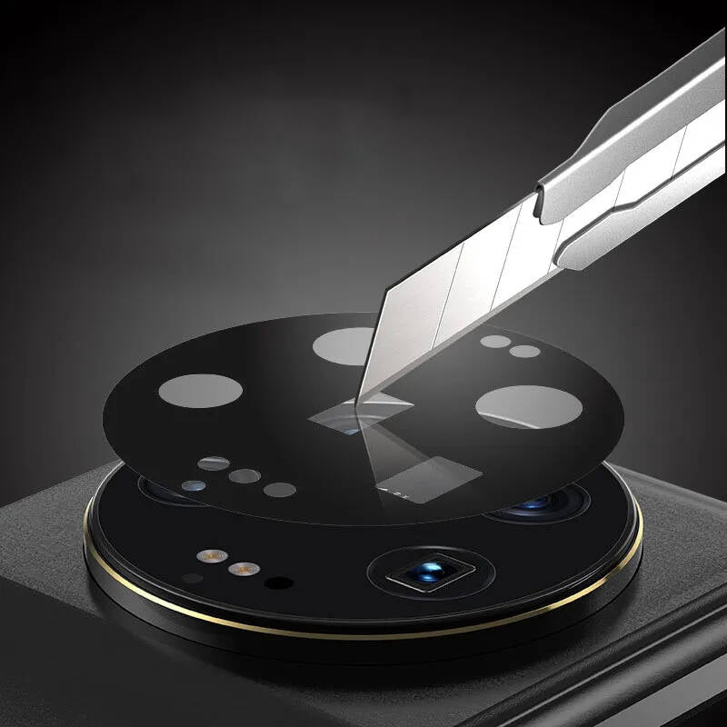 Xiaomi Mi 13 Ultra Zore 3D Kamera Camı Siyah