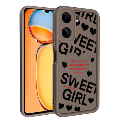 Xiaomi Mi 13T Kılıf Kamera Korumalı Baskılı Arka Yüzey Zore Klas Kapak Koyu Kahve