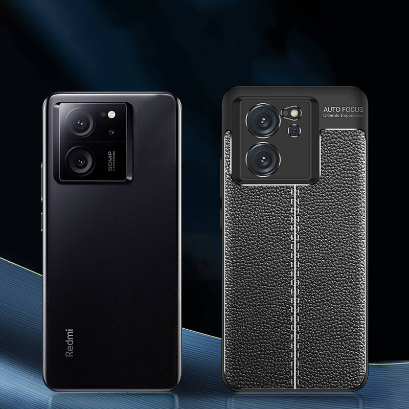 Xiaomi Mi 13T Kılıf Zore Niss Silikon Kapak Siyah