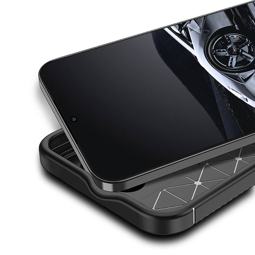 Xiaomi Mi 14 Kılıf Zore Negro Silikon Kapak Siyah