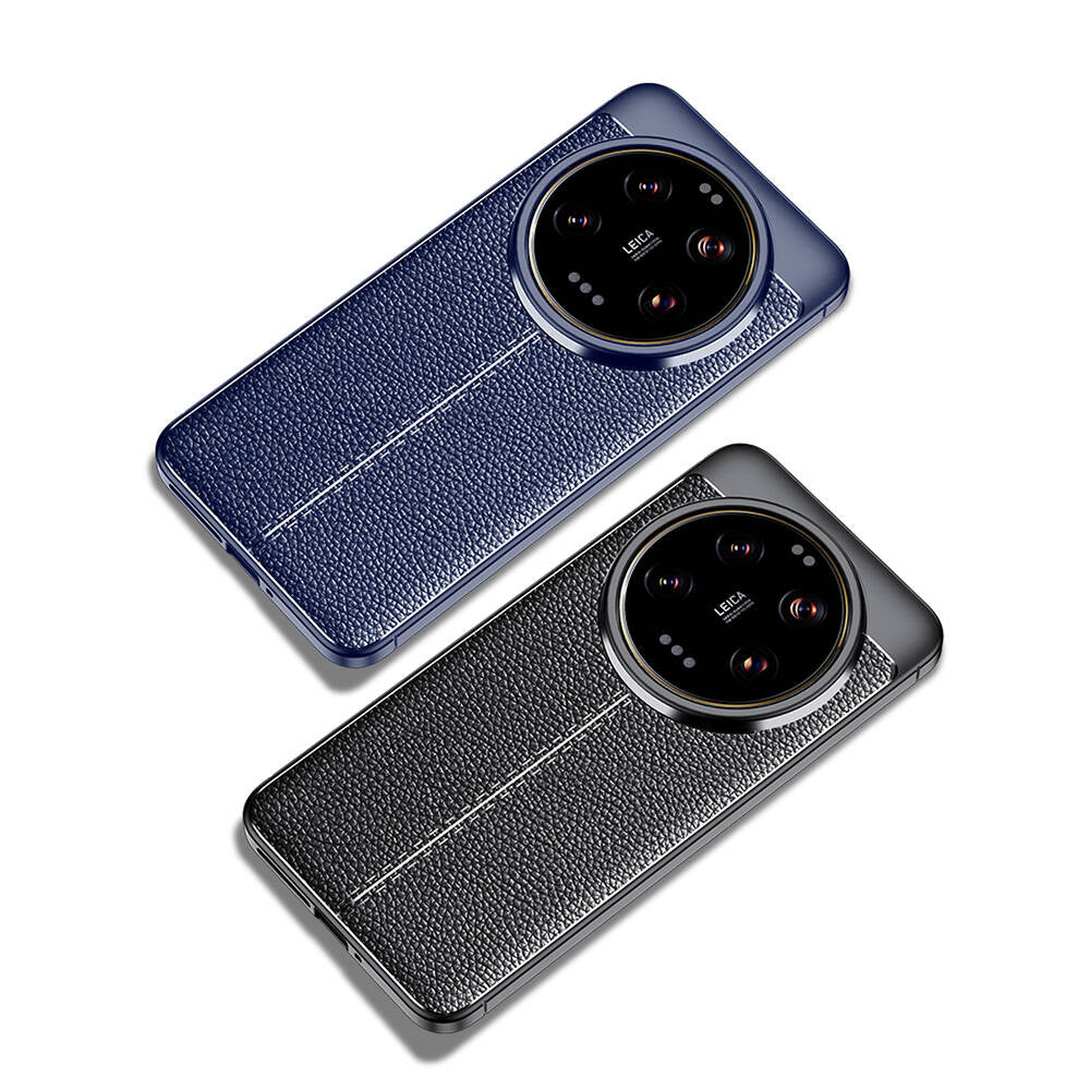 Xiaomi Mi 14 Ultra Kılıf Zore Niss Silikon Kapak Siyah