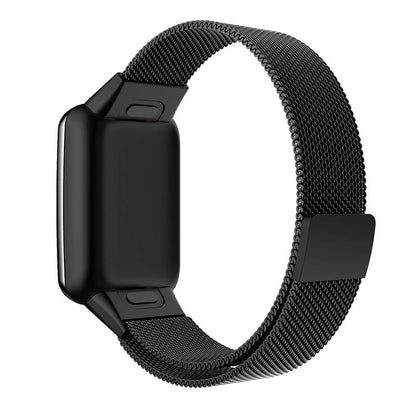 Xiaomi Mi Band 7 Pro Zore KRD-01 Metal Kordon Gümüş