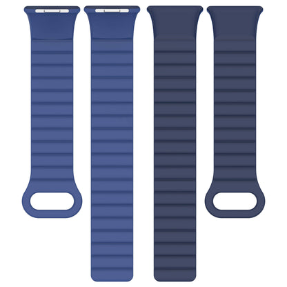 Xiaomi Mi Band 8 Pro Silikon Kordon Zore KRD-105 Strap Kayış Starlight-Turuncu