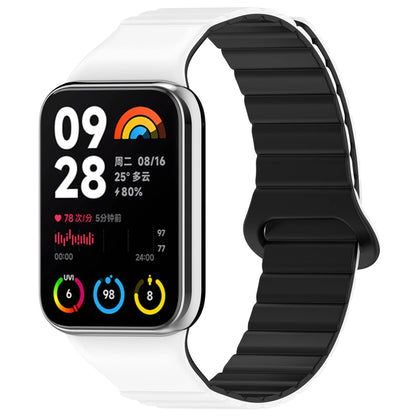 Xiaomi Mi Band 8 Pro Silikon Kordon Zore KRD-105 Strap Kayış Gri-Turuncu