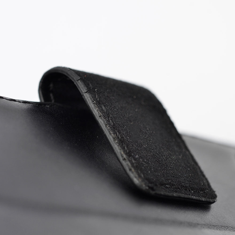 Xiaomi Mi Note 10 Lite Kılıf Zore Kar Deluxe Kapaklı Kılıf Siyah