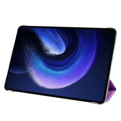 Xiaomi Pad 6 Zore Smart Cover Standlı 1-1 Kılıf Mor