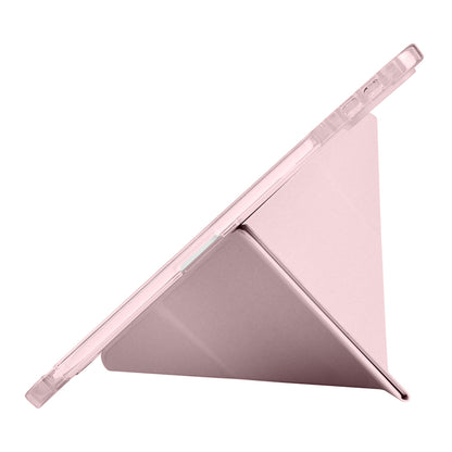 Xiaomi Pad 7 Kılıf Zore Tri Folding Kalem Bölmeli Standlı Kılıf Lacivert