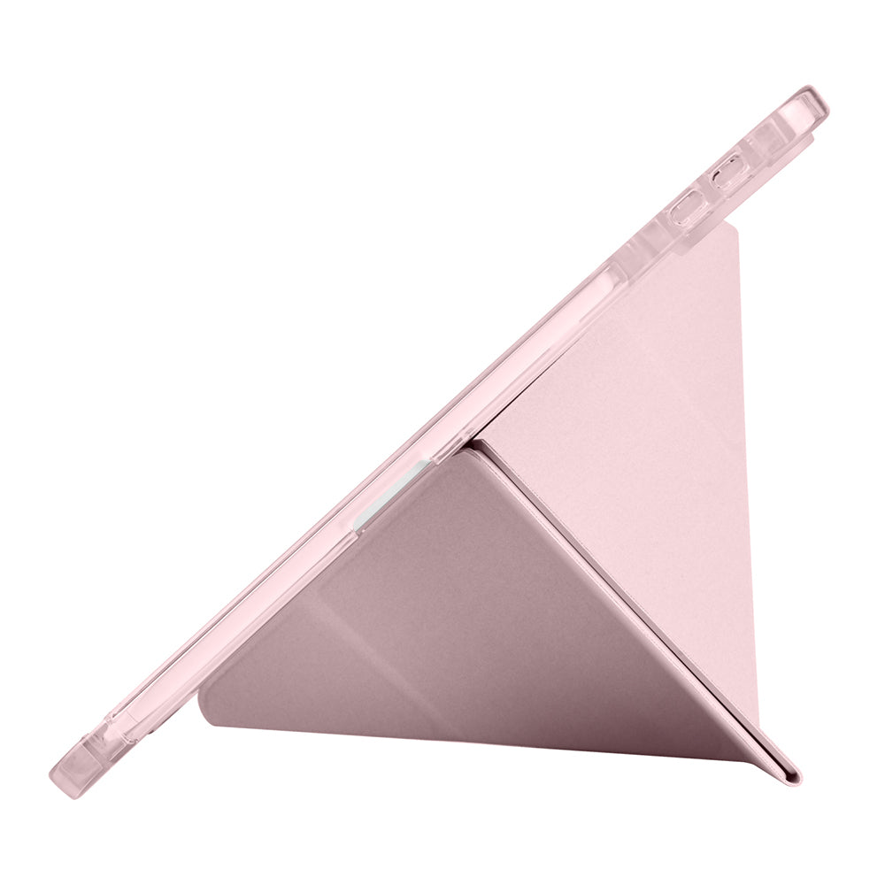 Xiaomi Pad 7 Pro Kılıf Zore Tri Folding Kalem Bölmeli Standlı Kılıf Siyah