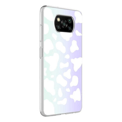 Xiaomi Poco X3 Kılıf Zore M-Blue Desenli Kapak