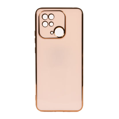 Xiaomi Redmi 10C Kılıf Zore Bark Kapak Rose Gold