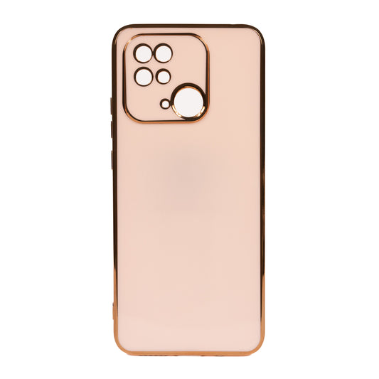 Xiaomi Redmi 10C Kılıf Zore Bark Kapak Rose Gold