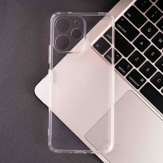 Xiaomi Redmi 12 4G Kılıf Zore 2mm Anti Shock Silikon Şeffaf