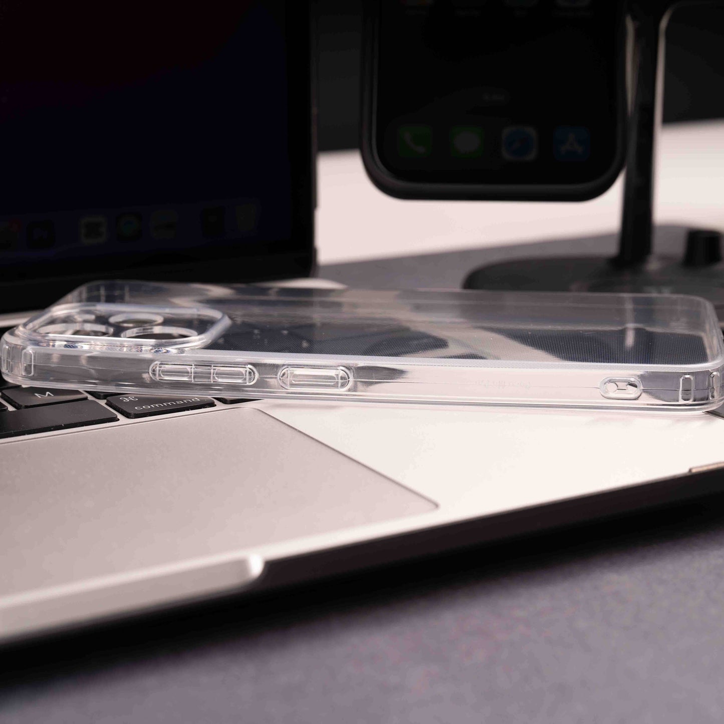 Xiaomi Redmi 12 4G Kılıf Zore 2mm Anti Shock Silikon Şeffaf